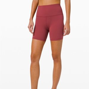 Lululemon Align 6” Shorts Chianti